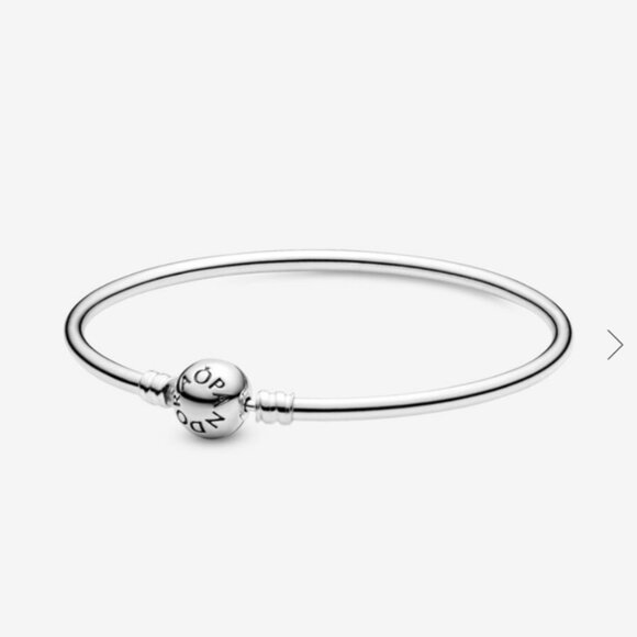 Pandora Moments Bangle Bracelet with box - Picture 3 of 8